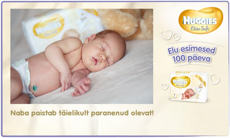 Huggies® Elite Soft esitleb: Beebi 100 esimest elupäeva (20. päev)