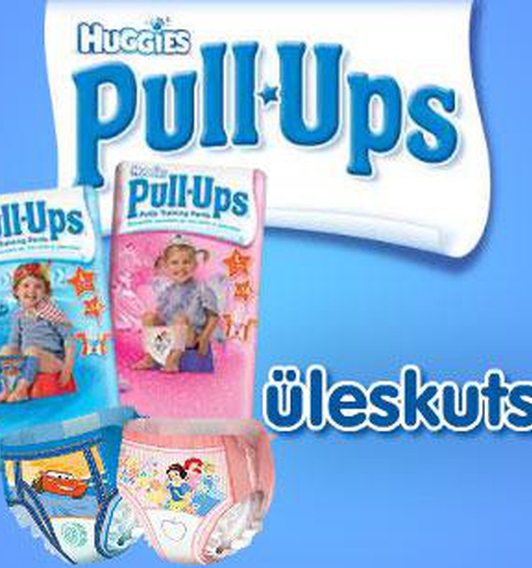 Huggies ® Pull-Ups ® üleskutse - möödus võistluse viimane nädal!