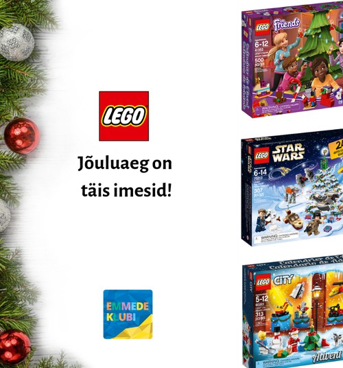 Suur LEGO advendikalendriloos!