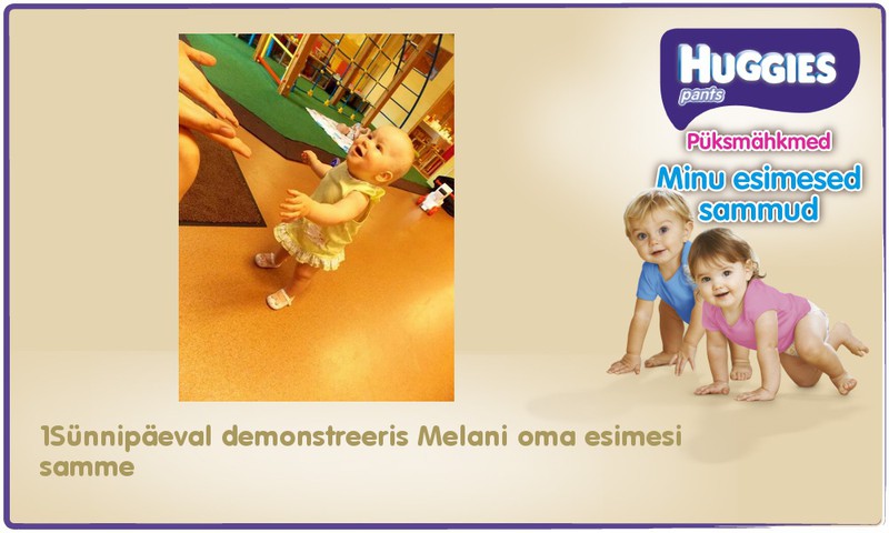 Melani esimesed sammud