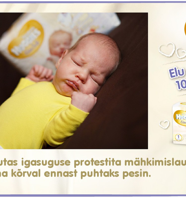 Huggies® Elite Soft esitleb: Beebi 100 esimest elupäeva (28. päev)