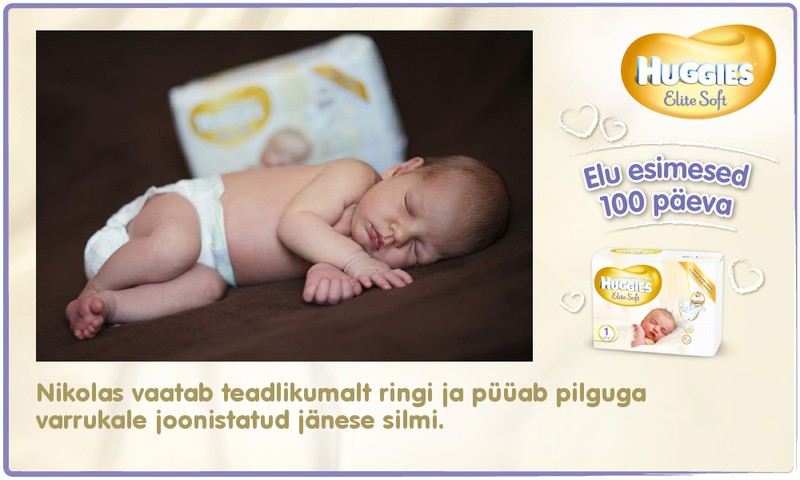 Huggies® Elite Soft esitleb: Beebi 100 esimest elupäeva (19. päev)