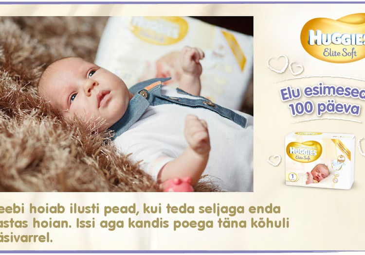 Huggies® Elite Soft esitleb: Beebi 100 esimest elupäeva (35. päev)