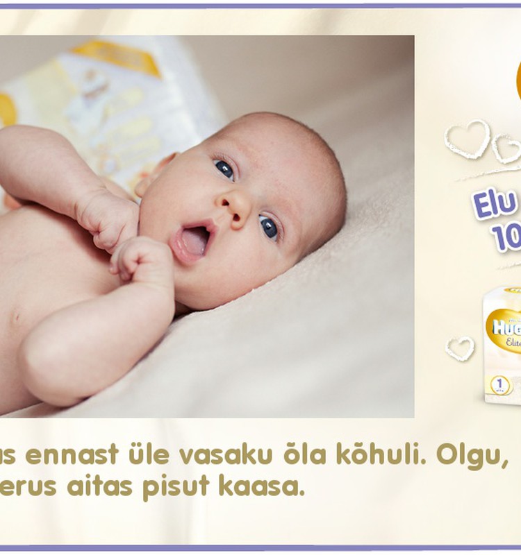 Huggies® Elite Soft esitleb: Beebi 100 esimest elupäeva (58. päev)