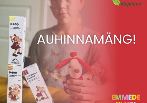 #AUHINNAMÄNG! Kas teie pere juba võtab vitamiine?