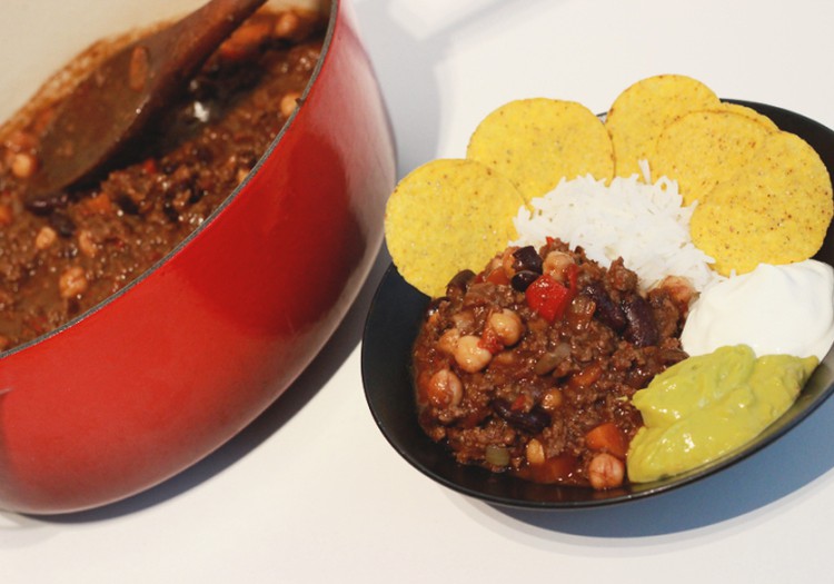 Õhtusöögiidee: Chili con carne 