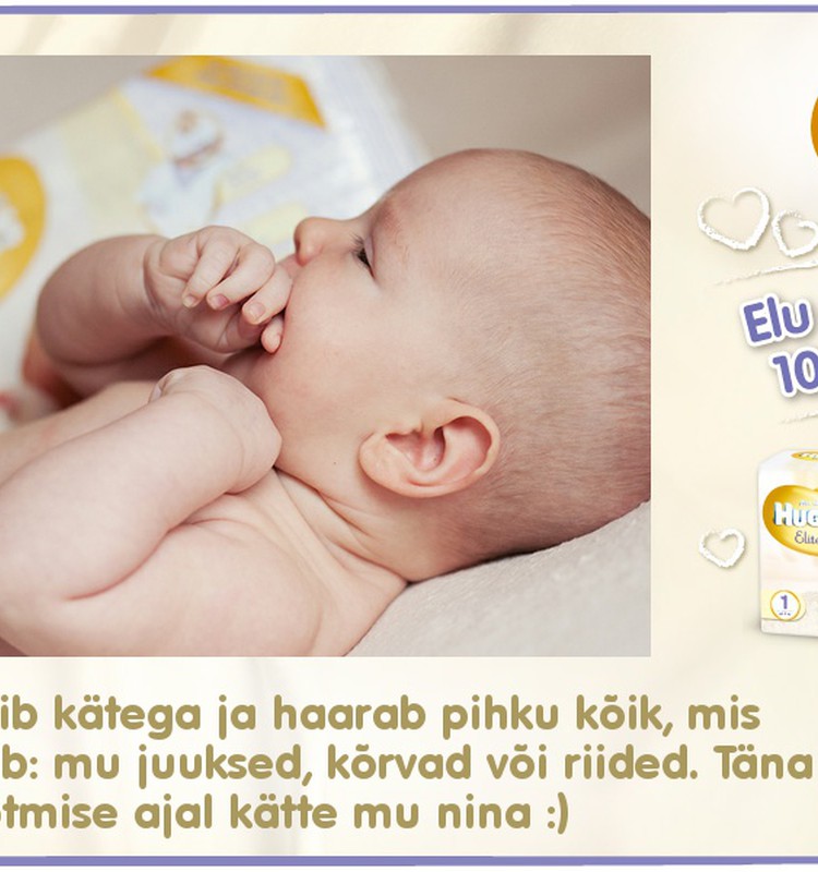 Huggies® Elite Soft esitleb: Beebi 100 esimest elupäeva (60. päev)