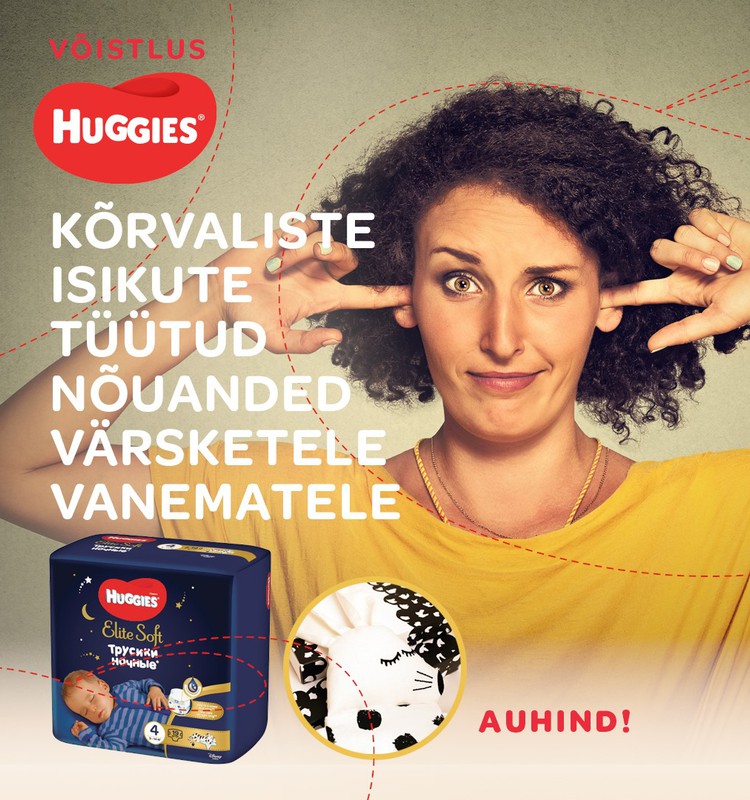 Kommenteeri ja võida! | HUGGIES®