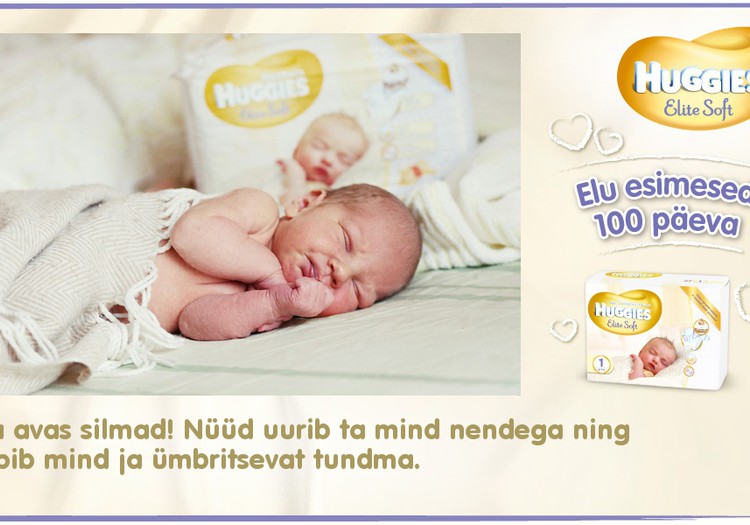 Huggies® Elite Soft esitleb: Beebi 100 esimest elupäeva (2. päev)