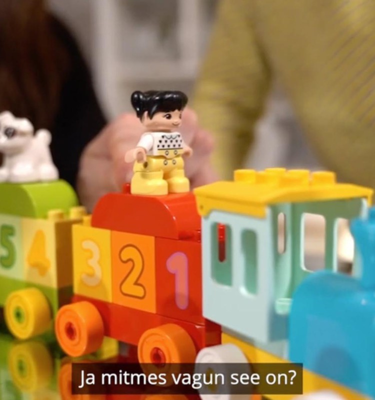 Õpime, mängime ja areneme koos LEGO DUPLO numbrirongiga!