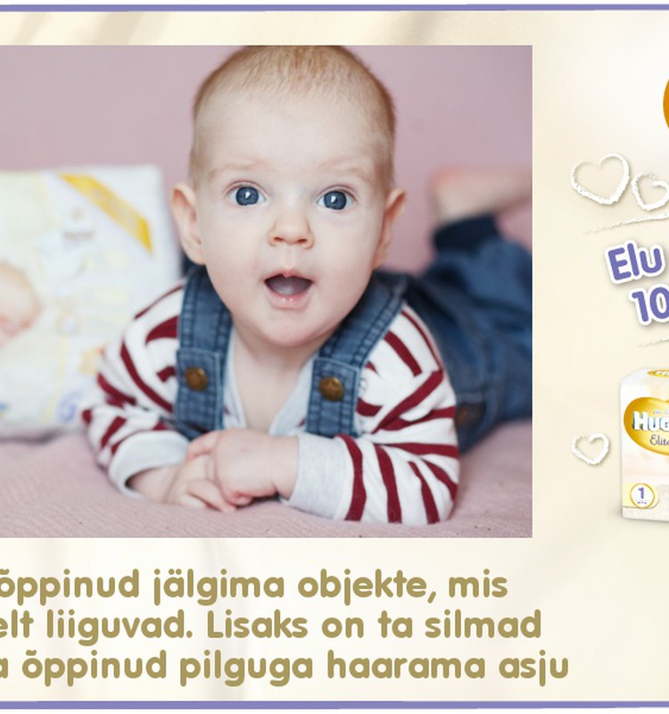 Huggies® Elite Soft esitleb: Beebi 100 esimest elupäeva (96. päev)