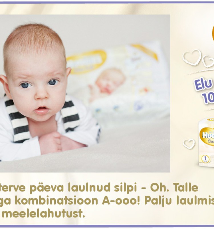 Huggies® Elite Soft esitleb: Beebi 100 esimest elupäeva (79. päev)