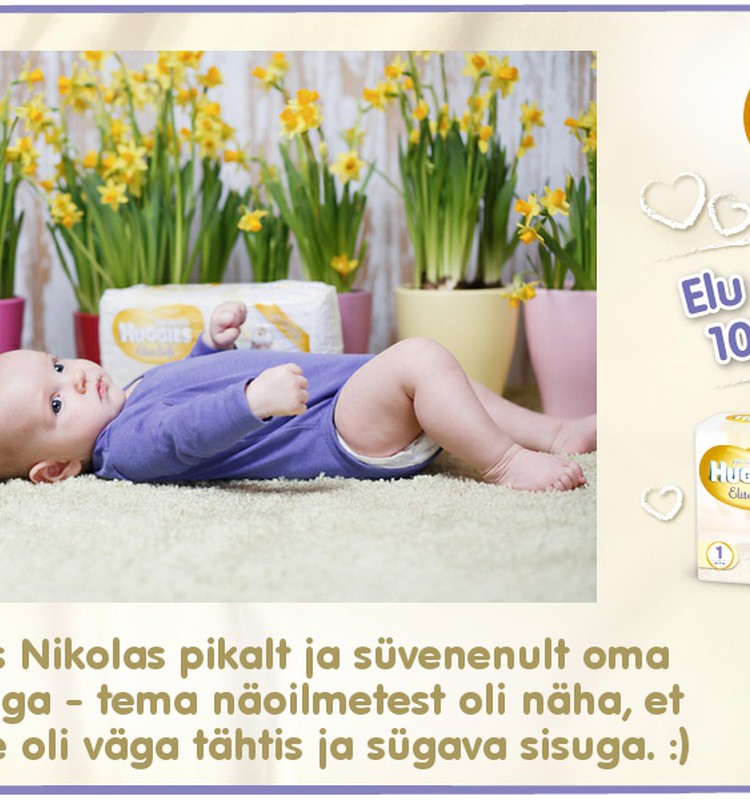 Huggies® Elite Soft esitleb: Beebi 100 esimest elupäeva (93. päev)