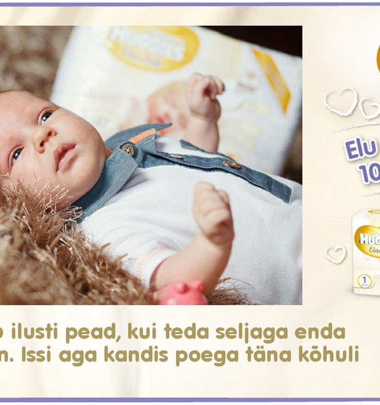 Huggies® Elite Soft esitleb: Beebi 100 esimest elupäeva (35. päev)