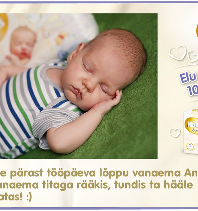 Huggies® Elite Soft esitleb: Beebi 100 esimest elupäeva (36. päev)