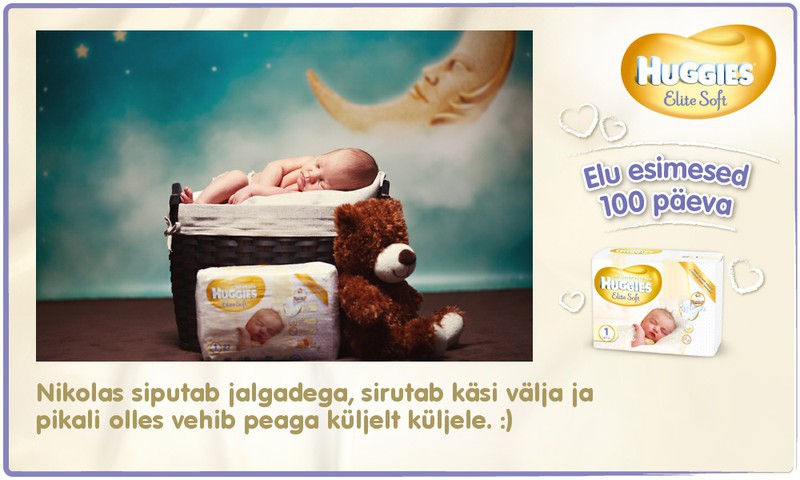 Huggies® Elite Soft esitleb: Beebi 100 esimest elupäeva (17. päev)