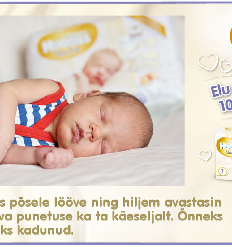 Huggies® Elite Soft esitleb: Beebi 100 esimest elupäeva (10. päev)