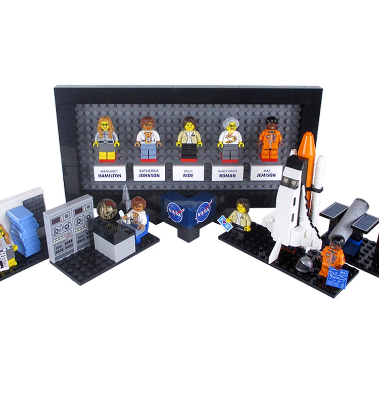 Uus legokomplekt - NASA naised