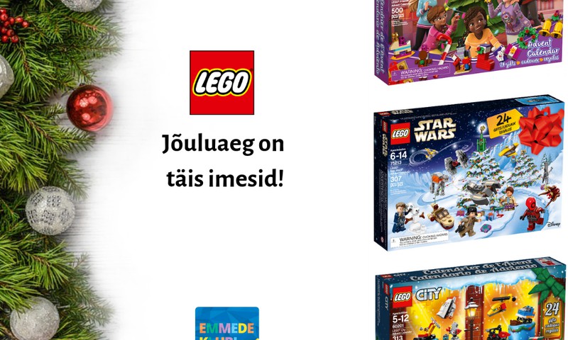 Suur LEGO advendikalendriloos!