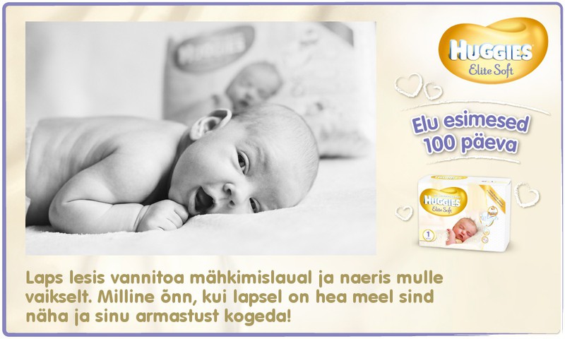 Huggies® Elite Soft esitleb: Beebi 100 esimest elupäeva (39. päev)