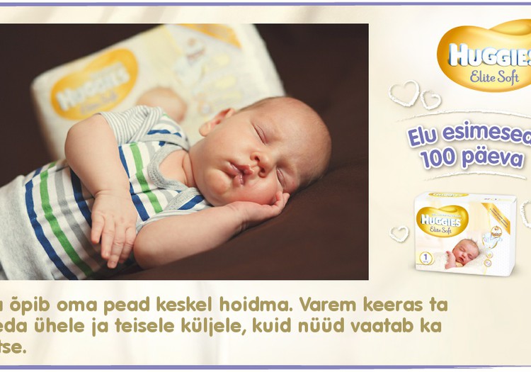 Huggies® Elite Soft esitleb: Beebi 100 esimest elupäeva (31. päev)