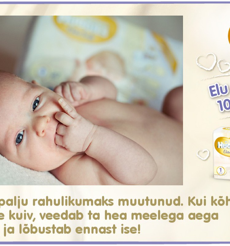 Huggies® Elite Soft esitleb: Beebi 100 esimest elupäeva (56. päev)