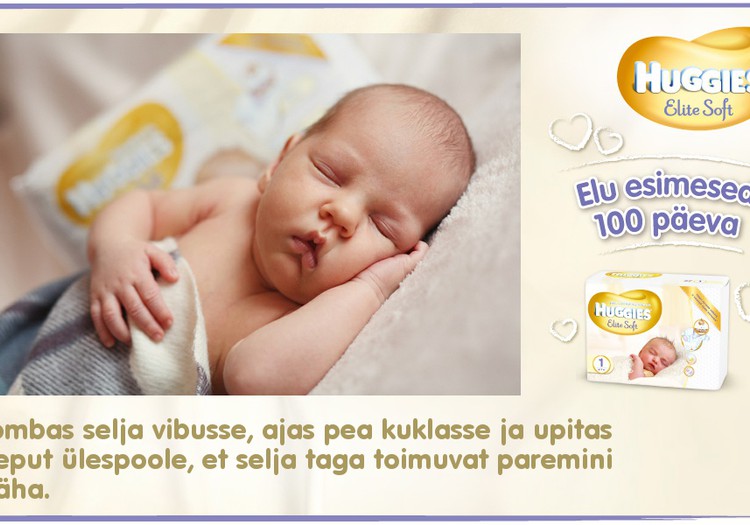 Huggies® Elite Soft esitleb: Beebi 100 esimest elupäeva (24. päev)