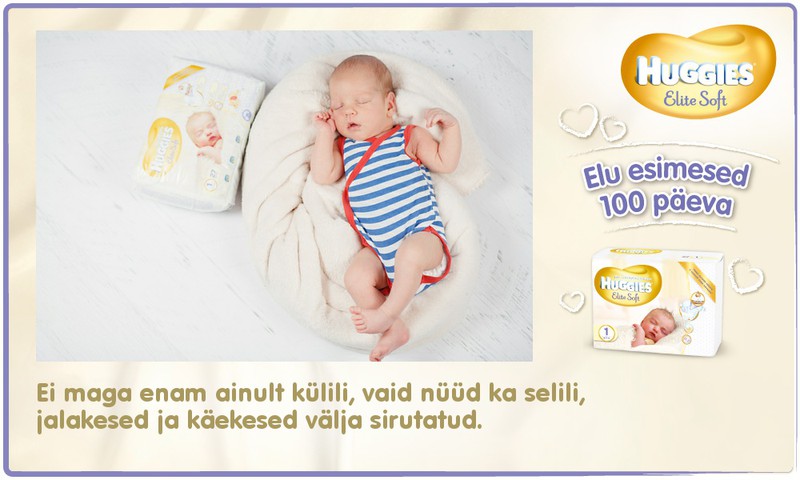 Huggies® Elite Soft esitleb: Beebi 100 esimest elupäeva (21. päev)