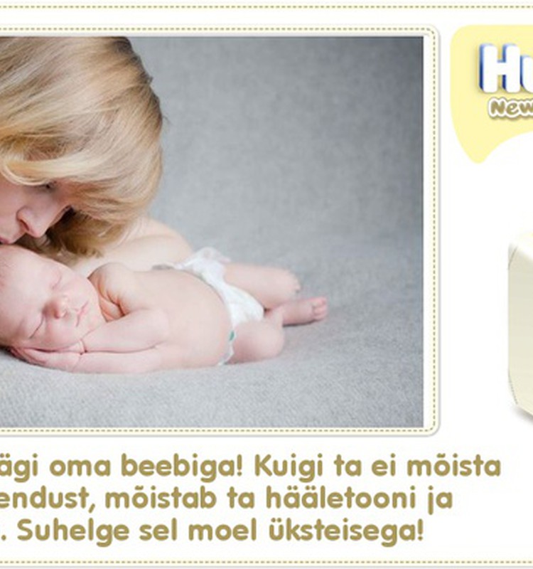 Uus ja eriline kollaaži seeria: Esimene nädal koos Huggies® Newborn mähkmetega