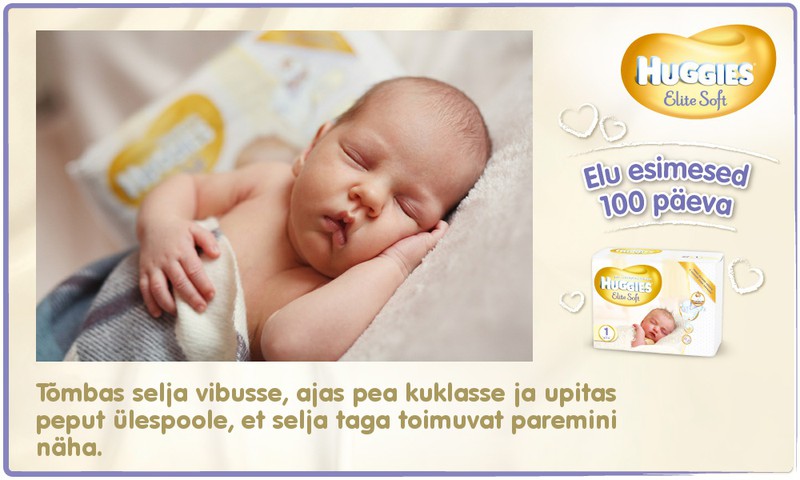 Huggies® Elite Soft esitleb: Beebi 100 esimest elupäeva (24. päev)