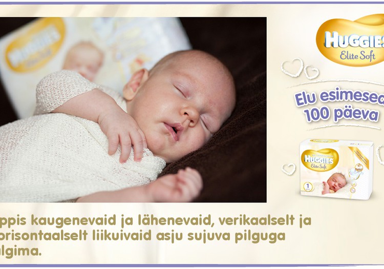 Huggies® Elite Soft esitleb: Beebi 100 esimest elupäeva (48. päev)