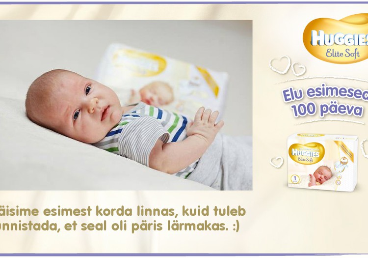 Huggies® Elite Soft esitleb: Beebi 100 esimest elupäeva (41. päev)