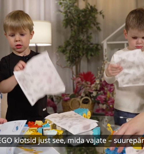 Loovus ja kujutlusvõime – anname lapse fantaasiale ruumi kasvada koos LEGO komplektiga Kolm Ühes: Loomad ratastel