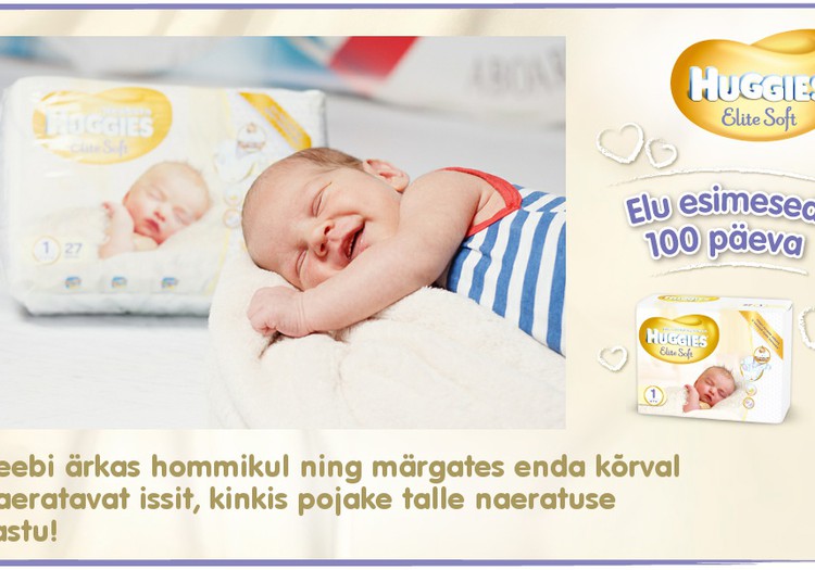 Huggies® Elite Soft esitleb: Beebi 100 esimest elupäeva (23. päev)