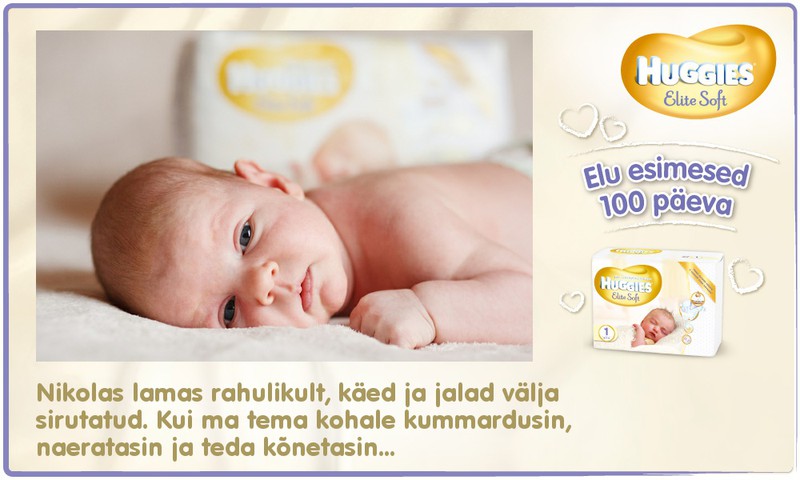 Huggies® Elite Soft esitleb: Beebi 100 esimest elupäeva (40. päev)