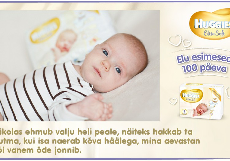 Huggies® Elite Soft esitleb: Beebi 100 esimest elupäeva (72. päev)