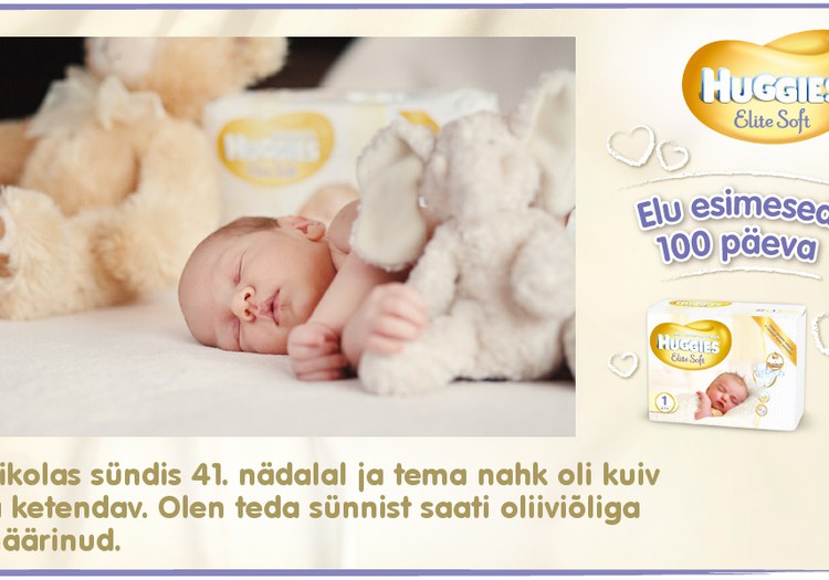 Huggies® Elite Soft esitleb: Beebi 100 esimest elupäeva (16. päev)