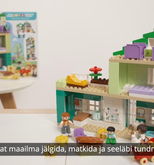 Kellele ei meeldiks kodu mängida? Appi tuleb uus LEGO DUPLO komplekt “Moodne peremaja”!