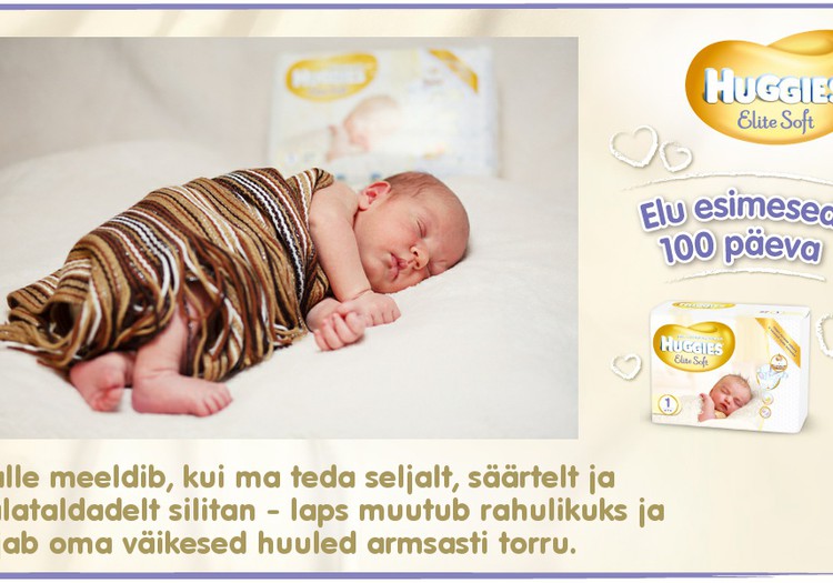 Huggies® Elite Soft esitleb: Beebi 100 esimest elupäeva (7. päev)