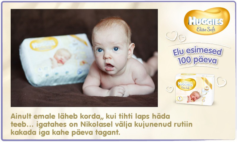 Huggies® Elite Soft esitleb: Beebi 100 esimest elupäeva (61. päev)