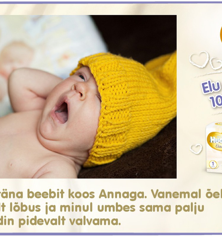 Huggies® Elite Soft esitleb: Beebi 100 esimest elupäeva (50. päev)