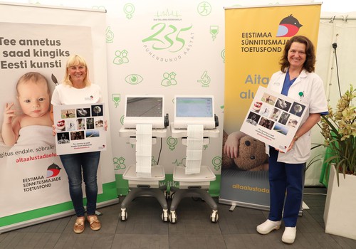 Tallinna sünnitusmajad said uue KTG-monitori, mis võimaldab sünnitajal vabalt liikuda