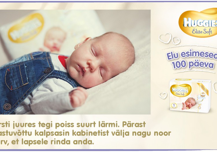 Huggies® Elite Soft esitleb: Beebi 100 esimest elupäeva (33. päev)