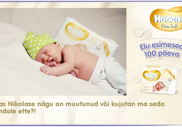 Huggies® Elite Soft esitleb: Beebi 100 esimest elupäeva (11. päev)