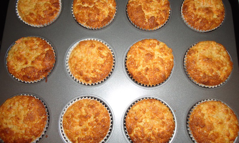 Õuna-porgandi-mandlite muffinid