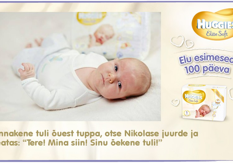 Huggies® Elite Soft esitleb: Beebi 100 esimest elupäeva (42. päev)