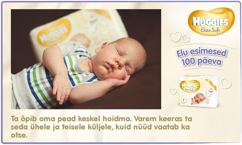 Huggies® Elite Soft esitleb: Beebi 100 esimest elupäeva (31. päev)