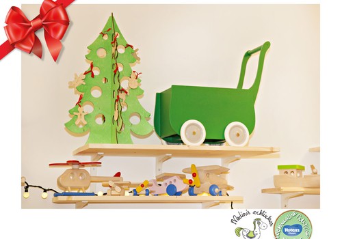 Huggies® pühadekingituste kataloog: Tavai puidust mänguasjad