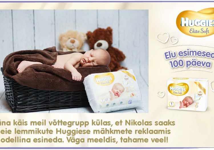 Huggies® Elite Soft esitleb: Beebi 100 esimest elupäeva (13. päev)