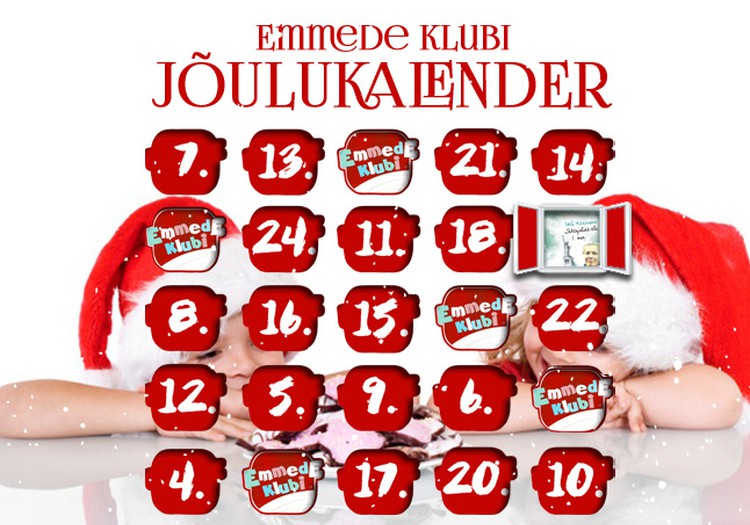 Emmede Klubi jõulukalender: 22. detsember (kolm võitjat!)